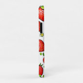 Coques Case-Mate iPhone Motif de fraises rouges juteuses (Dos/Droite)