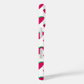 Coques Case-Mate iPhone Motif de framboise rose Fruit Baie (Verso / Droite)