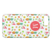 Coques Case-Mate iPhone Motif de fruit glacé d'aquarelle (Dos (Horizontal))