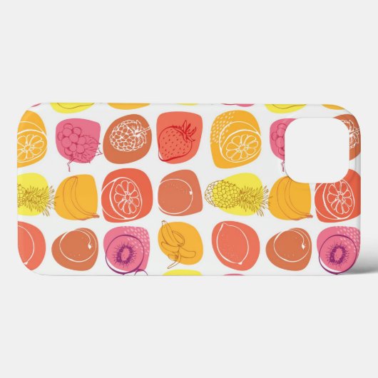 Coques Case-Mate iPhone Motif de fruits (Verso (horizontal))
