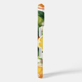 Coques Case-Mate iPhone Motif de fruits d'agrumes à l'aquarelle (Verso / Droite)