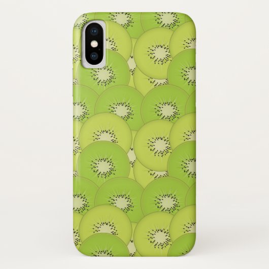 Coques Case-Mate iPhone Motif de fruits de Kiwi (Dos)