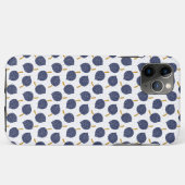 Coques Case-Mate iPhone Motif de fruits de la bombe Abstraite bleue marine (Dos (Horizontal))
