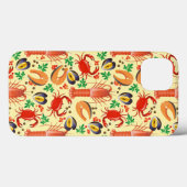 Coques Case-Mate iPhone Motif de fruits de mer (Verso (horizontal))