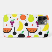 Coques Case-Mate iPhone Motif de fruits néon Tropical Glow (Dos (Horizontal))