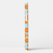 Coques Case-Mate iPhone Motif de fruits orange (Verso / Droite)