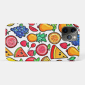 Coques Case-Mate iPhone Motif de fruits vibreux (Dos (Horizontal))