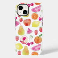 Motif de fruits Watecolor