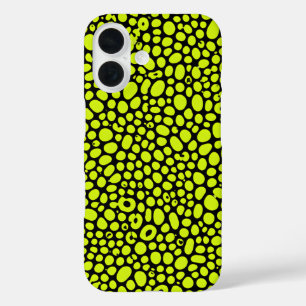 Coques iPhone 16 Motif de galets organiques microscopiques