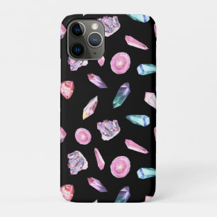 Case-Mate iPhone Case Motif de géodes et de cristaux à l'aquarelle