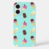 Coques Case-Mate iPhone Motif de glace Cute Kawaii (Verso)