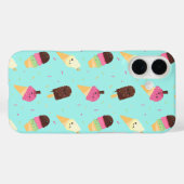 Coques Case-Mate iPhone Motif de glace Cute Kawaii (Verso (horizontal))