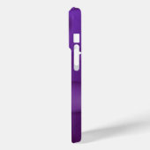 Coques Case-Mate iPhone Motif de goutte d'eau violet (Verso / Gauche)