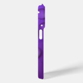 Coques Case-Mate iPhone Motif de goutte d'eau violet (Verso / Droite)