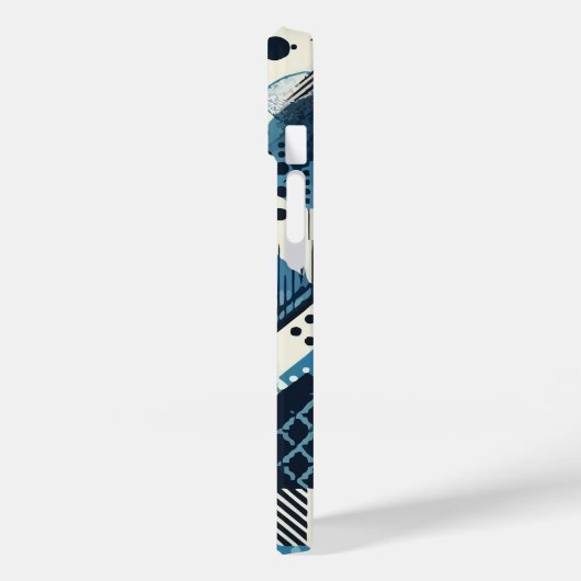 Coques Case-Mate iPhone Motif de graffiti géométrique (Verso / Gauche)