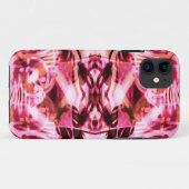 Coques Case-Mate iPhone Motif de graffiti rose (Dos (Horizontal))