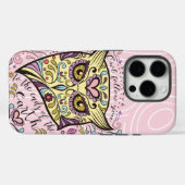 Coques Case-Mate iPhone Motif de grains de bois de chouette Choisissez vot (Verso (horizontal))