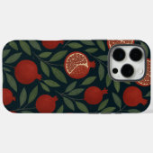 Coques Case-Mate iPhone Motif de grenade et de feuillage (Verso (horizontal))