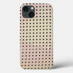Etui iPhone 13 Motif de grille à partir d'une chaise