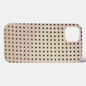 Coques Case-Mate iPhone Motif de grille à partir d'une chaise (Verso (horizontal))