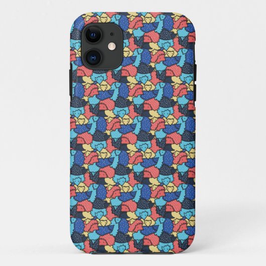 Coques Case-Mate iPhone Motif de hérissons (Dos)