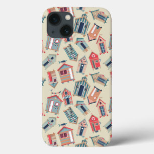 iPhone 13 Coque Motif de hutte de plage