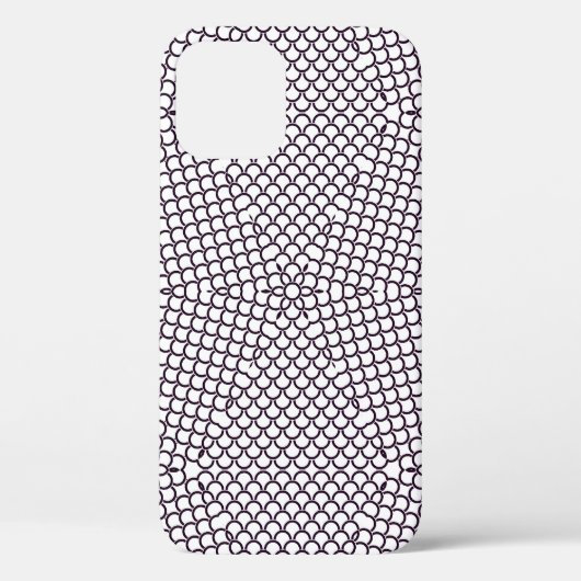Coques Case-Mate iPhone Motif de Jacquard preppy sans couture (Verso)