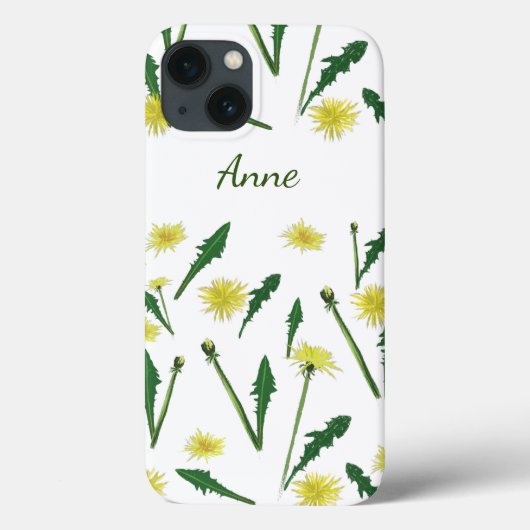 Coques Case-Mate iPhone Motif de jardin Dandelions (Verso)