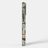 Coques Case-Mate iPhone Motif de jardin oriental (Verso / Droite)