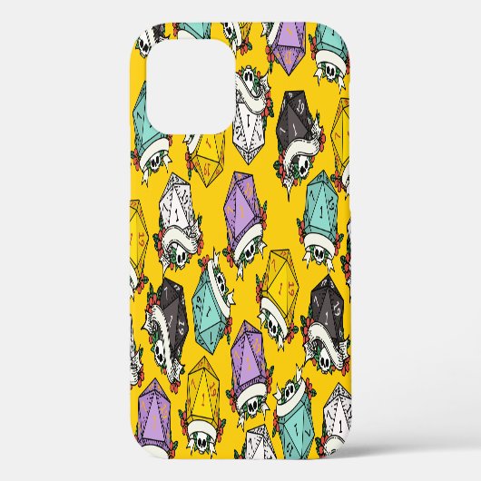 Coques Case-Mate iPhone Motif de jeu de dés D20 (Verso)