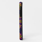 Coques Case-Mate iPhone Motif de kaléidoscope royal pourpre et or Coque-Ma (Dos/Gauche)