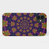 Coques Case-Mate iPhone Motif de kaléidoscope royal pourpre et or Coque-Ma (Dos (Horizontal))