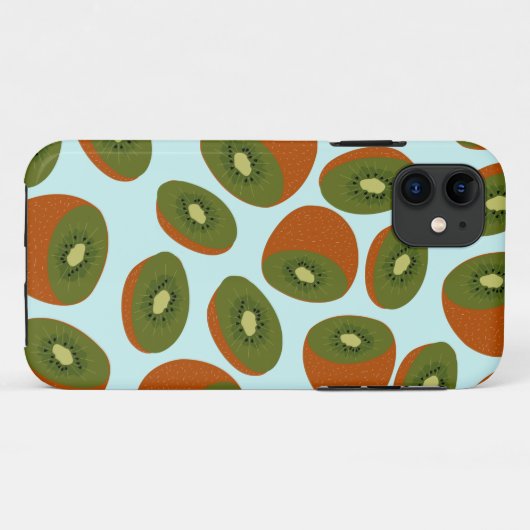 Coques Case-Mate iPhone Motif de Kiwifruit (Dos (Horizontal))