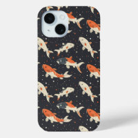 Motif de Koi Carps
