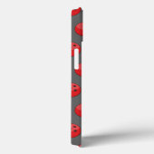 Coques Case-Mate iPhone Motif de la balle rouge de Bowling (Verso / Droite)