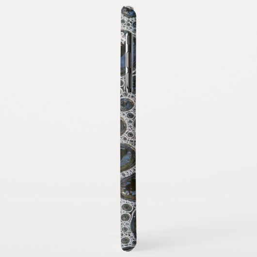 Coques Case-Mate iPhone Motif de la bulle d'Anstract (Dos/Gauche)