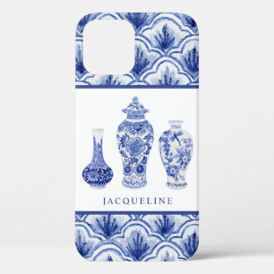 Case-Mate iPhone Case Motif de la Chinoiserie Blue White Ginger Jars