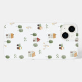 Coques Case-Mate iPhone Motif de la ferme d'aquarelle (Verso (horizontal))