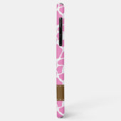 Coques Case-Mate iPhone Motif de la Girafe rose (Dos/Gauche)