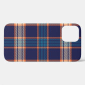 Coques Case-Mate iPhone Motif de la marine tartan (Verso (horizontal))