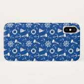 Coques Case-Mate iPhone Motif de la mer bleue (Dos (Horizontal))