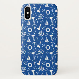 Coque iPhone X Motif de la mer bleue