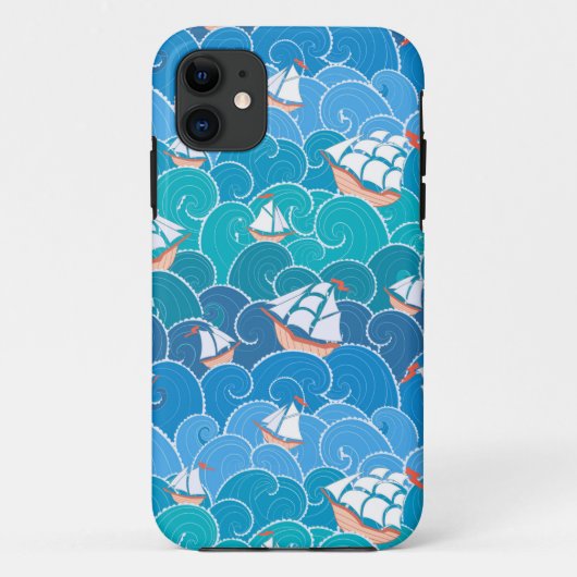 Coques Case-Mate iPhone Motif de la mer des Rochers (Dos)