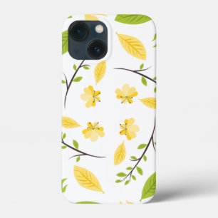 Case-Mate iPhone Case Motif de la nature feuilles dessin esquisse fleurs