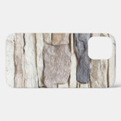 Coques Case-Mate iPhone Motif de la pierre moderne mur de brique Surfacé b (Verso (horizontal))