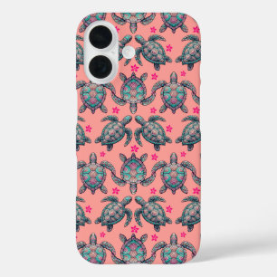 Coques iPhone 16 Motif de la tortue de mer