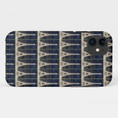 Coques Case-Mate iPhone Motif de la Tour Eiffel (Dos (Horizontal))