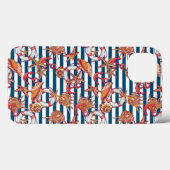 Coques Case-Mate iPhone Motif De L'Amidon Et De La Grève (Verso (horizontal))