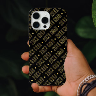 Coque iPhone 15 Pro Max Motif de l'année d'obtention du diplôme de l'école