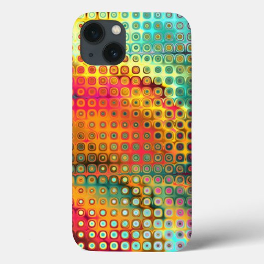 Coques Case-Mate iPhone Motif de l'arc-en-ciel fondu (Verso)